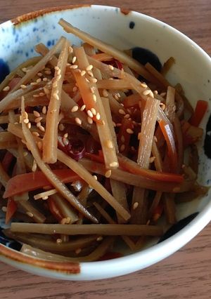 きんぴらごぼう-レシピのメイン写真