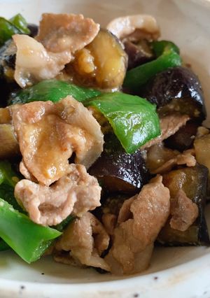豚肉とナスのしぎやき-レシピのメイン写真