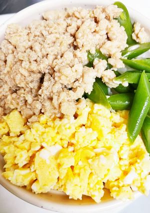 三色丼-レシピのメイン写真