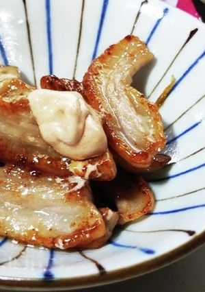 豚トロのねるねるねるね(醤油入り)焼き-レシピのメイン写真