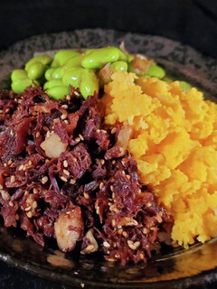 鯨の三色そぼろ丼-レシピのメイン写真