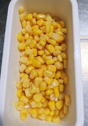 残ったコーンはタッパーで冷蔵庫に-レシピのメイン写真