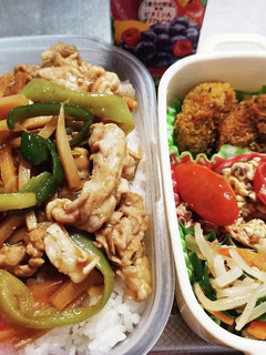 旦那弁当(8/24)-レシピのメイン写真