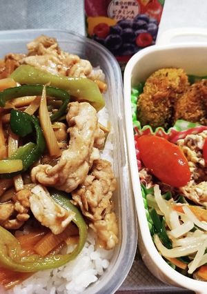 旦那弁当（8/24）-レシピのメイン写真