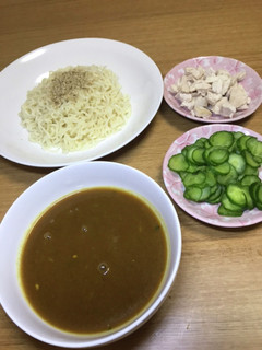 冷やしカレー塩ラーメン-レシピのメイン写真