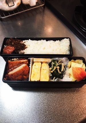 冷凍照り焼きチキンのお弁当-レシピのメイン写真