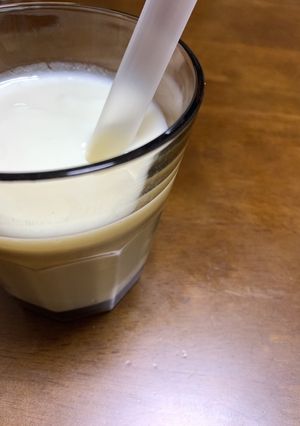 簡単！ズボラデザート？飲むヨーグルト！-レシピのメイン写真