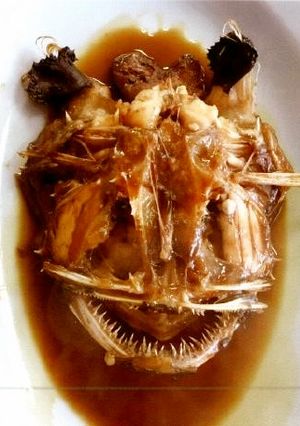 アンコウのかぶと煮-レシピのメイン写真