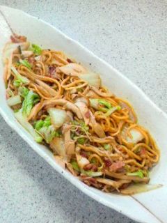 白菜とキノコとベーコンのイタリアン焼そば-レシピのメイン写真