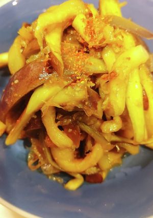 母の味♪なすの本だし炒め-レシピのメイン写真