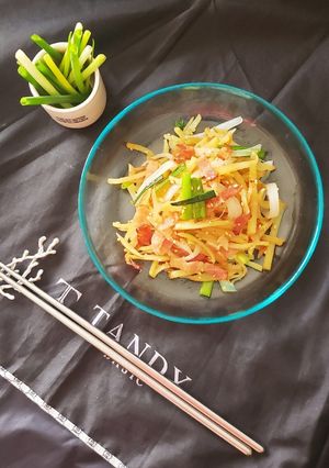 崩れない特別～ベーコンじゃがいも炒め-レシピのメイン写真