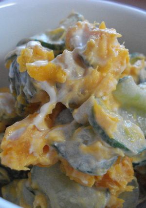 レンジで簡単♪かぼちゃサラダ♪-レシピのメイン写真