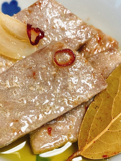 簡単!マグロの刺身で手作りシーチキン-レシピのメイン写真