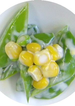 スナップえんどうのマヨ和え(透析食)-レシピのメイン写真