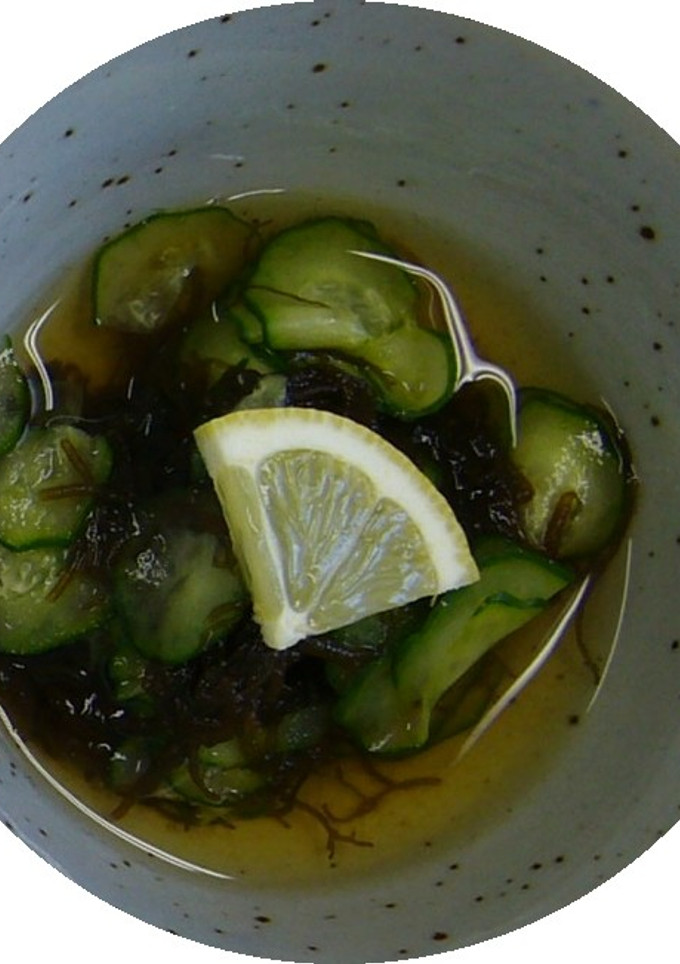 もずくの酢の物2（透析食）-レシピのメイン写真