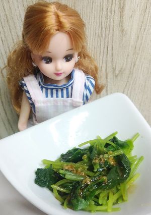 リカちゃん♡三つ葉わさびびたしꔛ*ﾟ-レシピのメイン写真