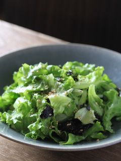 ペロリと完食!シャキシャキレタスのサラダ-レシピのメイン写真