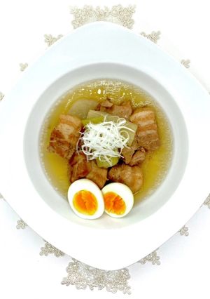 夏にも食べたい！さっぱり美味しい本格角煮-レシピのメイン写真
