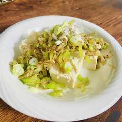 簡単！しらすとセロリの香味豆腐-レシピのメイン写真