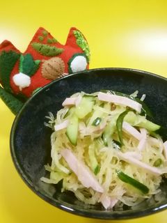 そうめんかぼちゃの中華和え-レシピのメイン写真