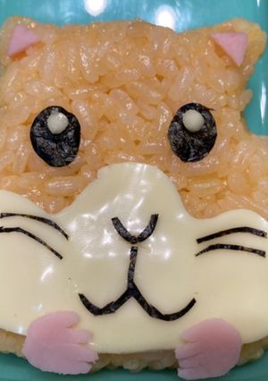 95キャラ弁　ハムスター-レシピのメイン写真