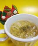 そうめんかぼちゃのコンソメスープ