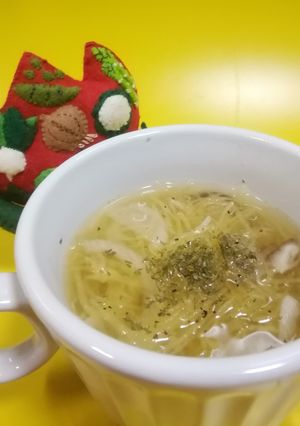 そうめんかぼちゃのコンソメスープ-レシピのメイン写真