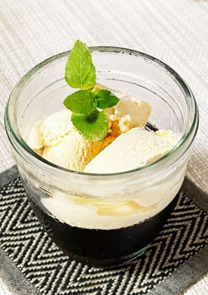 香りしっかり！カフェのコーヒーゼリー-レシピのメイン写真