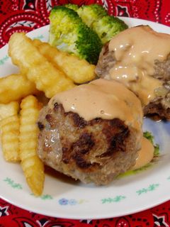 ♫ 我が家の定番チーズ入りハンバーグ♫-レシピのメイン写真