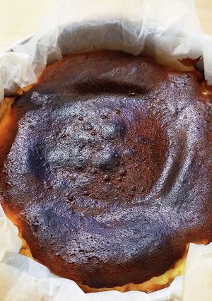 フープロで簡単♪18㎝バスクチーズケーキ-レシピのメイン写真