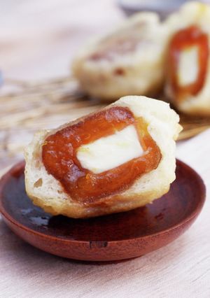 干し柿とクリームチーズの天ぷら-レシピのメイン写真