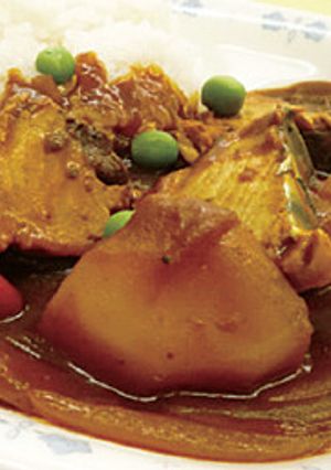 2つの味を楽しめるカツオカレー-レシピのメイン写真
