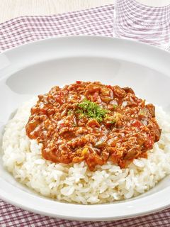 【使いきり】夏野菜のキーマカレー-レシピのメイン写真