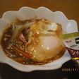 白菜ビーフの卵とじ