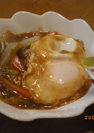 白菜ビーフの卵とじ-レシピのメイン写真