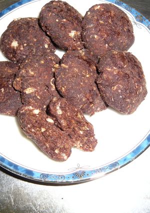 おから＋ココア＋バナナのクッキー-レシピのメイン写真