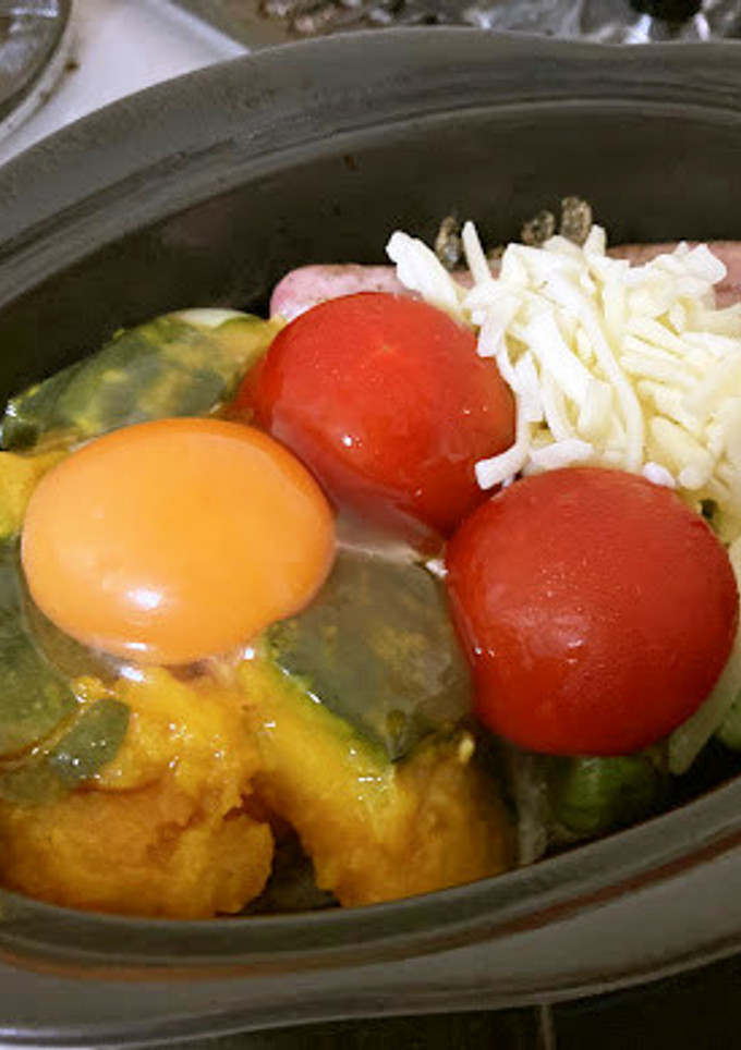 ソーセージと野菜の蒸し焼き-レシピのメイン写真