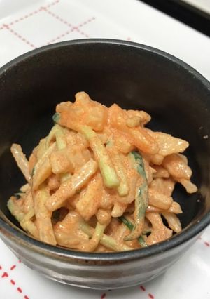 じゃが芋ときゅうりのコチュマヨ明太和え-レシピのメイン写真