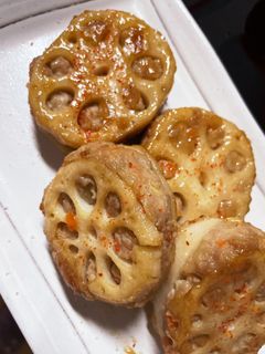 レンコンの挟み焼き♡-レシピのメイン写真