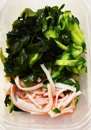 わかめときゅうり、カニカマの酢の物-レシピのメイン写真