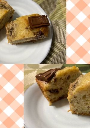 チョコバナナパウンドケーキ-レシピのメイン写真