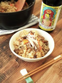 牛肉とスパイスのスタミナ炊き込みご飯-レシピのメイン写真