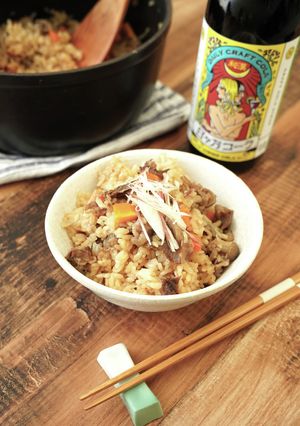 牛肉とスパイスのスタミナ炊き込みご飯-レシピのメイン写真