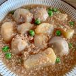 大根と里芋のそぼろ煮