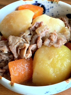 圧力鍋で作った肉じゃが-レシピのメイン写真