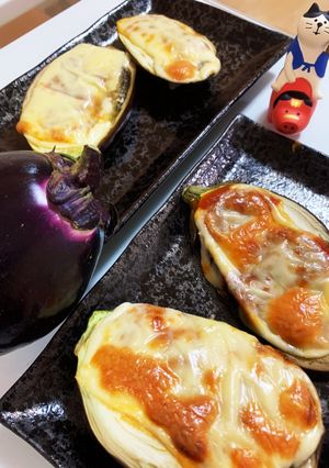 プラスの一品！簡単！丸茄子のピザ-レシピのメイン写真