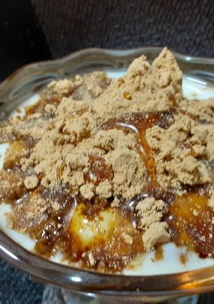 黒蜜きな粉ヨーグルト～信玄餅味～-レシピのメイン写真