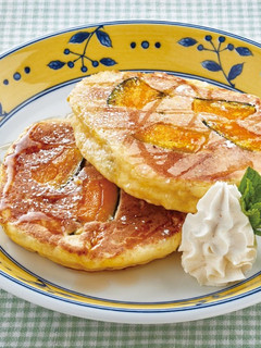 【使いきり】かぼちゃのパンケーキ-レシピのメイン写真