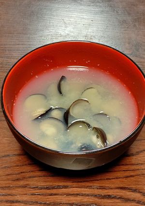 減塩 しじみの味噌汁-レシピのメイン写真