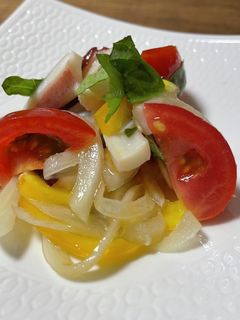 塩麹酢玉ねぎでタコマリネ-レシピのメイン写真